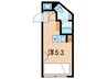 PASSAGE　白金 1Rの間取り