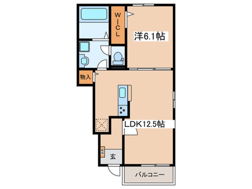 間取図 アニメート寿町Ⅱ