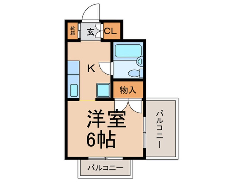 間取図 アビタシオン下井草