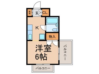 間取図 アビタシオン下井草