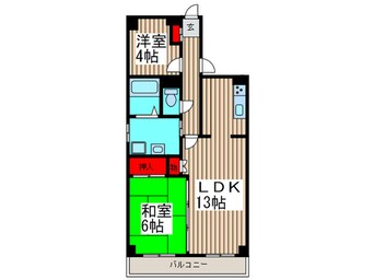 間取図 カサグランデ大宮