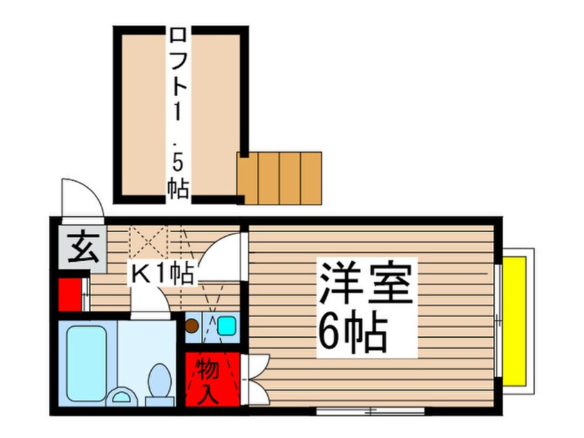 間取図 サンパレス八千代台２番館