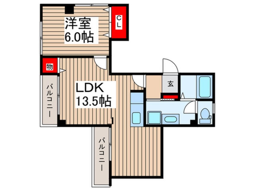 間取図 HEIGHTS　KONDO