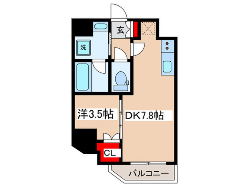 間取図 ALTERNA亀戸Ⅲ