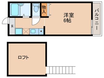 間取図 グランデ・ハナブサⅡ