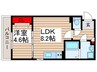AJ松戸011 1LDKの間取り