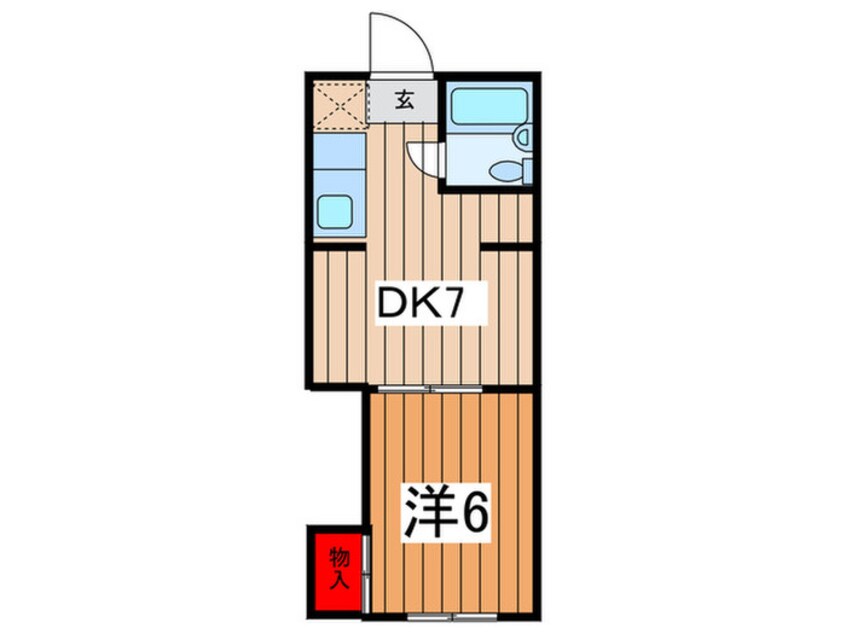 間取図 ホワイトフラット