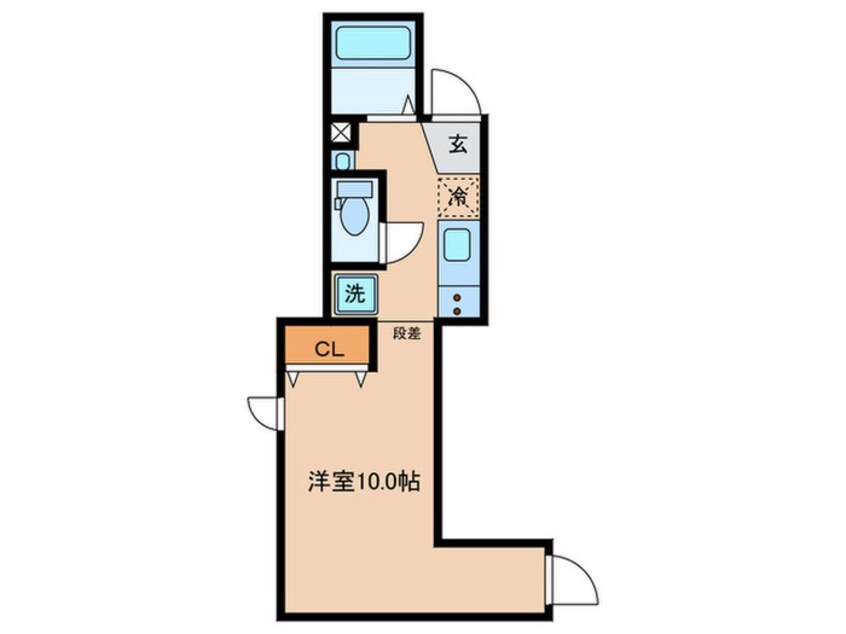 間取図 ティーグル荏原中延