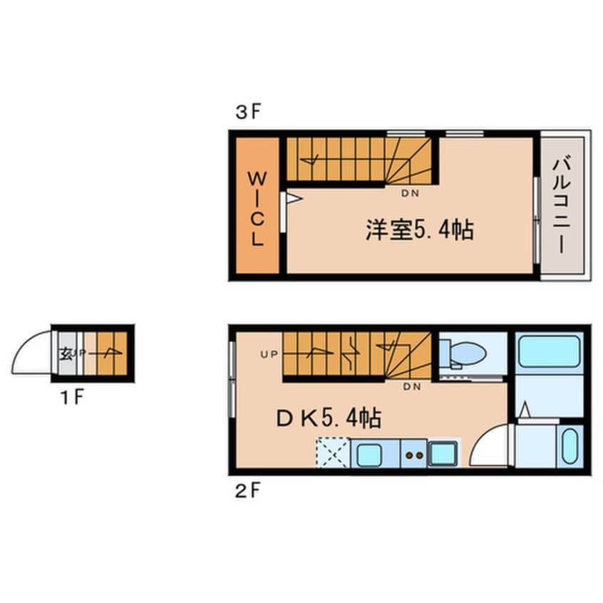間取図 リヴ桜台