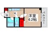 ＬＥＯ六番館 1Kの間取り