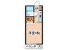 リバーサイド大塚 1Kの間取り