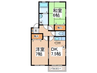 間取図 アトラン高山