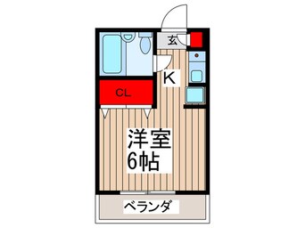 間取図 フラワ－ハイツ