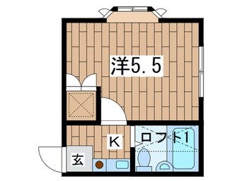 間取図 リバ－ハウス