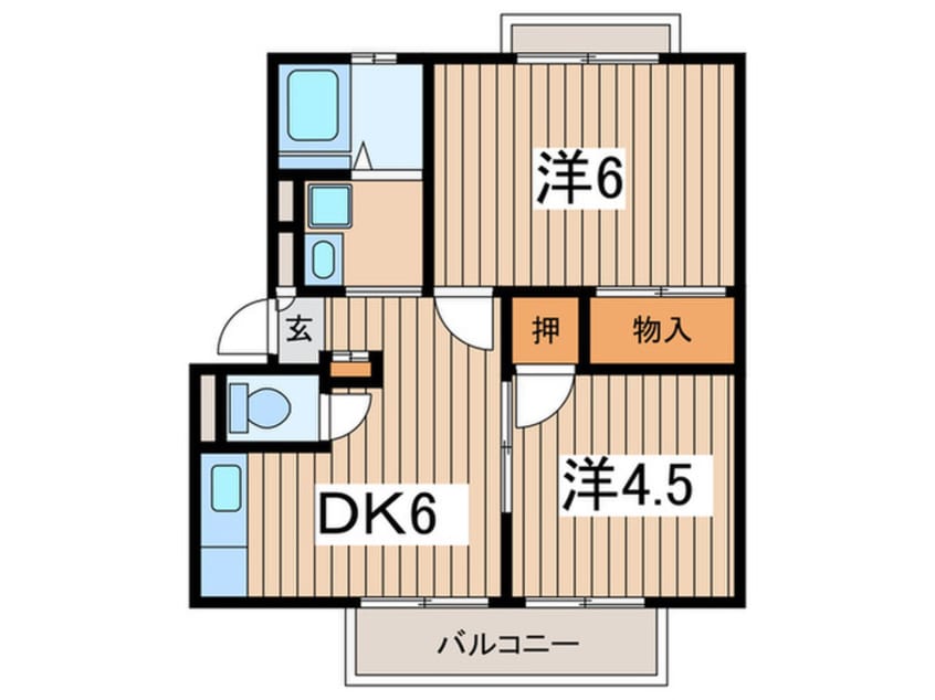 間取図 石井ハイツ