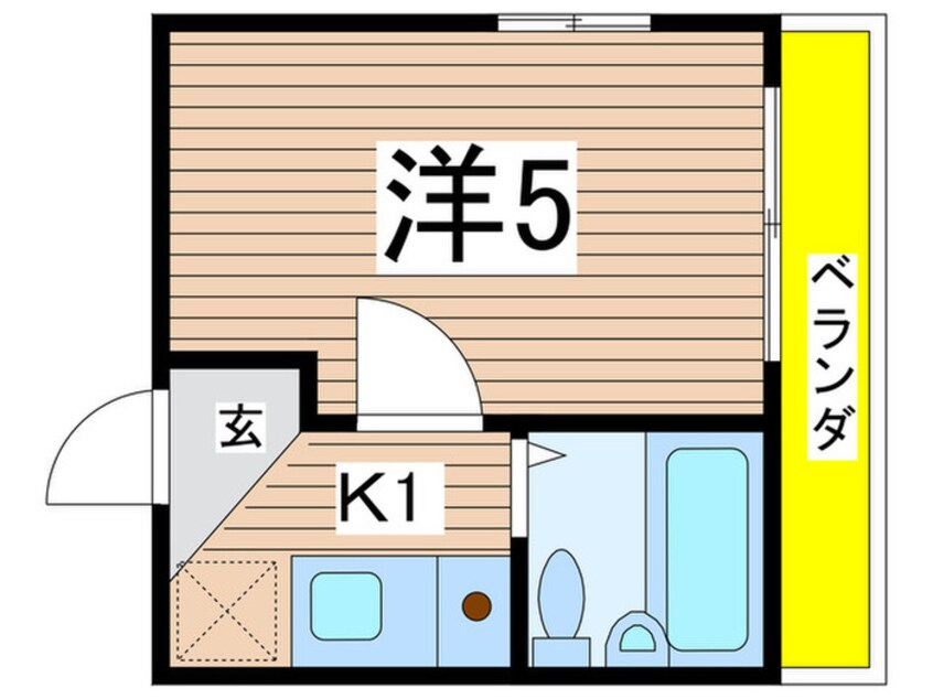 間取図 シャンテ東陽町