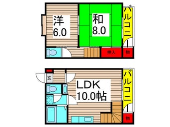 間取図 ホーム矢澤