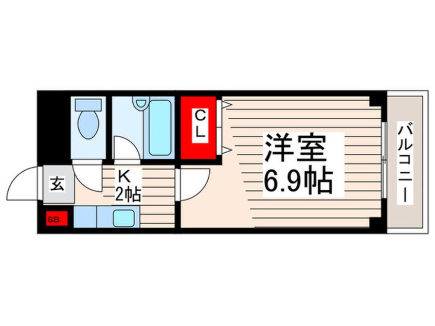 間取図 コンフォート・Ｍ