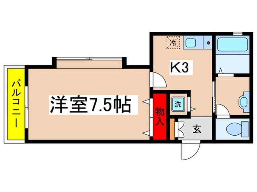 間取図 チェリ－ブラッサム
