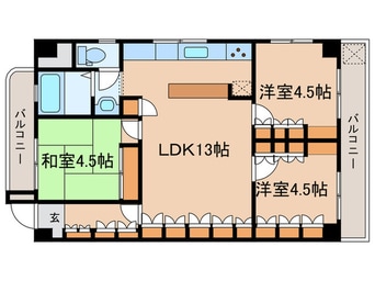 間取図 VIP目白（301）
