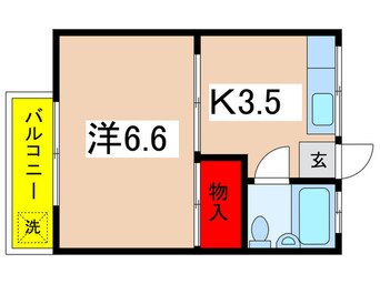 間取図 高石コーポ