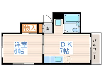 間取図 ドミ－ル南台