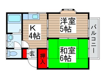 間取図 Friendふじ