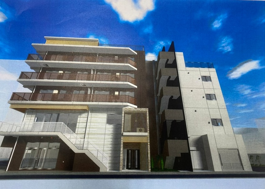 完成予想図 仮）府中市宮町2丁目新築工事