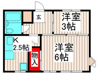 間取図 リッツビル