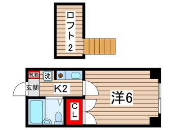 間取図 第二ハイツＡＭＥＹＡ