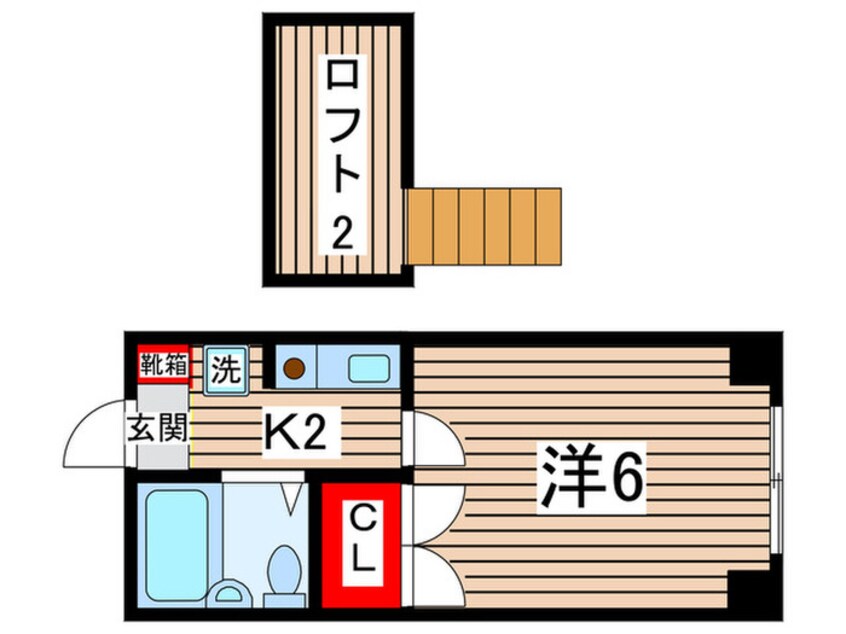 間取図 第二ハイツＡＭＥＹＡ