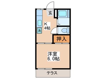 間取図 マイコ－ポ相模台