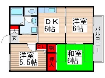 間取図 セフィーラ松飛台