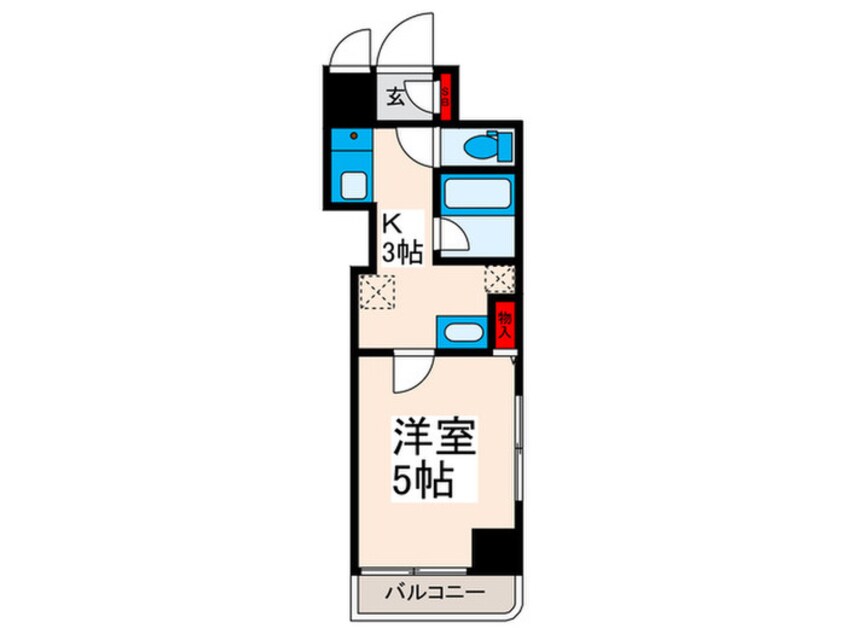 間取図 ﾗｲｵﾝｽﾞﾏﾝｼｮﾝ千駄木第2(901)