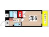 ハイツＡＭＥＹＡ 1Kの間取り