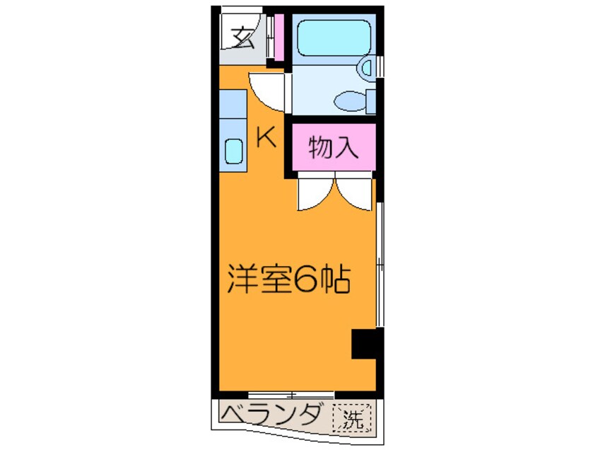 間取図 ＮＴ向原コ－ポ２