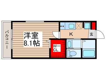 間取図 キャメル川越清水町
