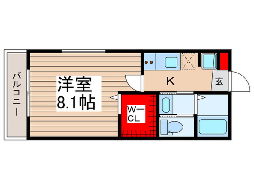 間取図 キャメル川越清水町