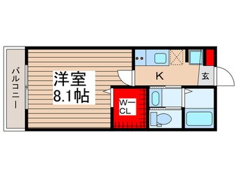 間取図 キャメル川越清水町
