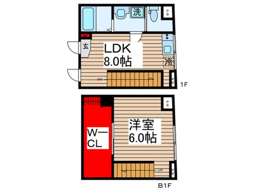 間取図 SUN VALLEY日本橋永代通り