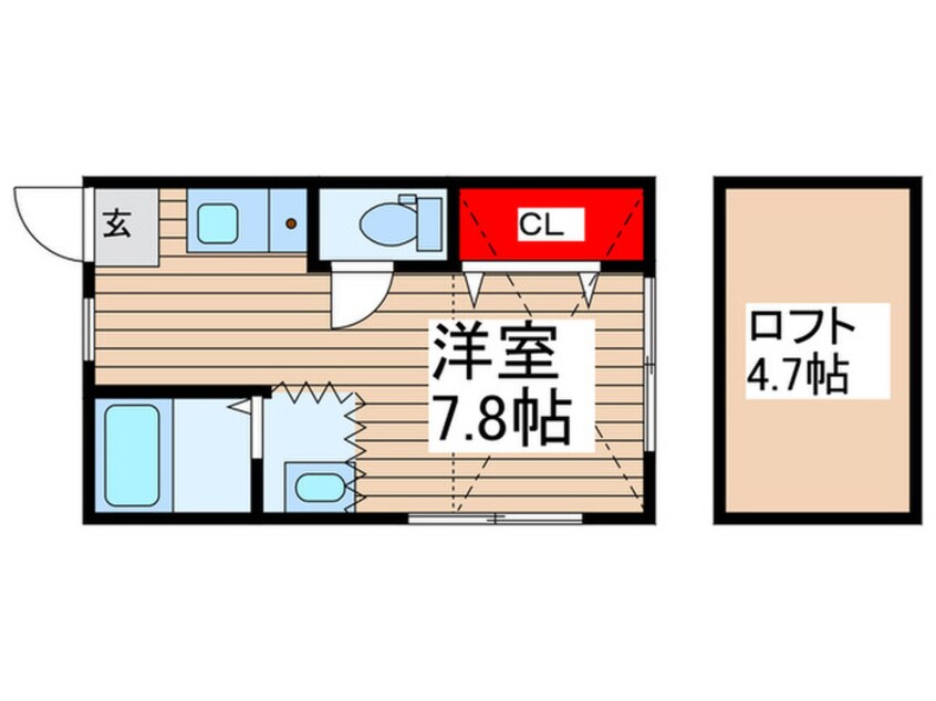 間取図 仮)ミルキーウェイ