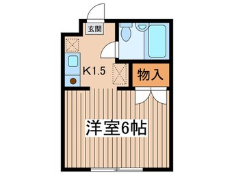 間取図 メゾン御塔坂