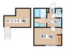 シエル大船 1Kの間取り