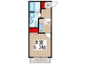 Maison Proudia 1Kの間取り