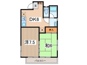 間取図 ますみマンション