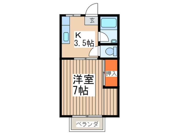 間取り図 メゾン柳沢