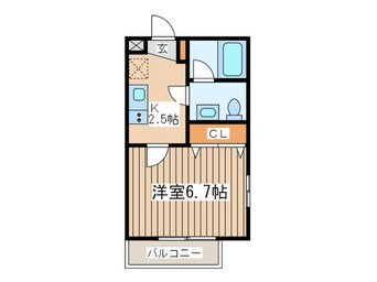 間取図 アルフィーネ茅ヶ崎