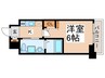 ＲＪＲリクロス高砂 1Kの間取り