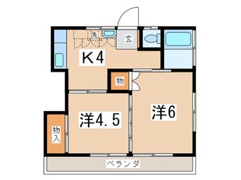 間取図 外山荘Ⅱ