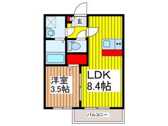 間取図 仮）サン・エスポワール